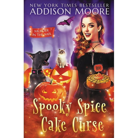 Spooky Spice Cake Curse: Cozy Mystery (Paperback) by Addison Moore