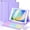 Purple Mouse, variant on Magnetic Keyboard Mouse Combo Case with RGB Backlight Keypad & Stylus Slot for iPad 5/6 Gen, Air 1/2, Pro 9.7" 2017/2018,Black Mouse
