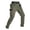 Olive Green, variant on Men's Cargo Pants Water Resistant Casual Outdoor Utility Work Trousers with Multi Pockets