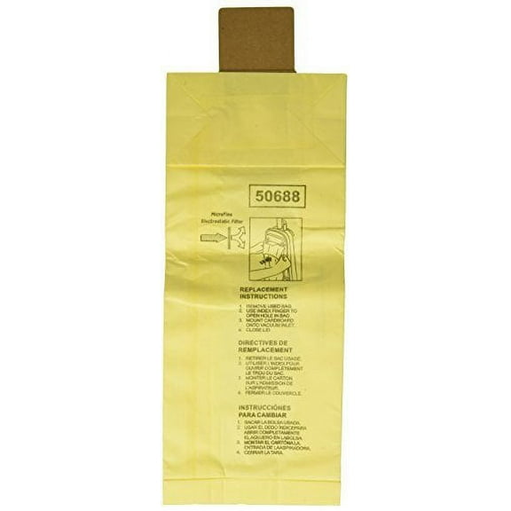 3 Kenmore Sears 50688/50690 U Vacuum Bags, Upright, Canister, Panasonic U-2, Mie