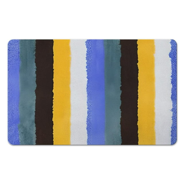 Experience Luxury with 20x32in Non-Slip Bathroom Rugs Bath Mat - Fluffy Soft Microfiber Shower Rug, Quick Dry, Machine Washable for Bathroom and Shower