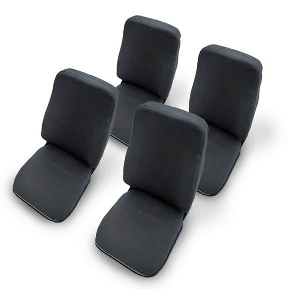 High Back OEM Seats, Black, Compatible with Military Humvee, Set of 4