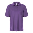 thumbnail image 4 of Harriton M105W Women's Maverick CVC Pique Polo-TEAM PURPLE-XL, 4 of 6