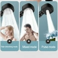 Verolina 3 Modes High Pressure Shower Head with Switch on off Button