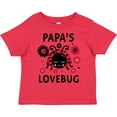 thumbnail image 3 of Inktastic Valentine's Day Papa's Lovebug Boys or Girls Toddler T-Shirt, 3 of 5
