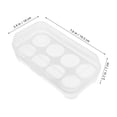 thumbnail image 2 of unbranded 2Ud Portátil Transparente Para Huevos Ideal Para Camping Y Cocina, 2 of 8