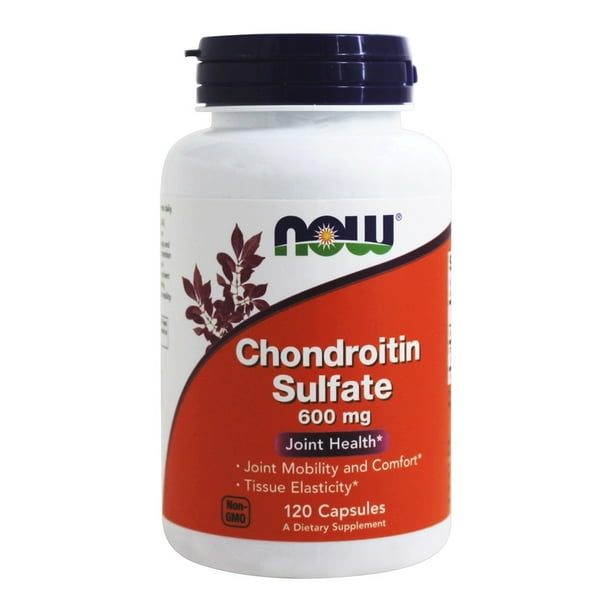 NOW Foods Chondroitin Sulfate 600 mg. 120 Capsules