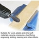 thumbnail image 4 of Juego de fresas rotativas, herramientas eléctricas, pulido de madera, escofina de acero sólido, herramienta de tallado de madera de carburo para brocas para pulir y grabar, 4 of 5