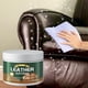 thumbnail image 5 of Limpiador de cuero Crema líquida para cuero Sofá Zapatos Bolsos Ropa | Limpieza y acondicionamiento profundos | Elimina manchas Nutre Repara Restaura la suavidad | Multiusos 250g, 5 of 8