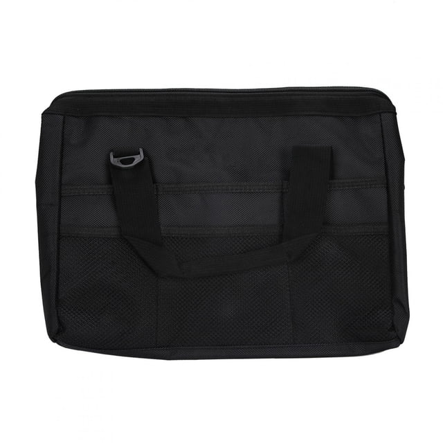 Bolsa de herramientas de peluquería, bolsa de almacenamiento de cosméticos de nailon, estuche portátil para cortadora de pelo de barbero.