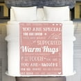 thumbnail image 5 of Get Well Blanket, Breast Cancer Gifts for Women, Get Well Soon Gift for Mom Sister Friend Coworker, Feel Better After Surgery Gifts, Sympathy Inspirational Healing Blanket, 5 of 6