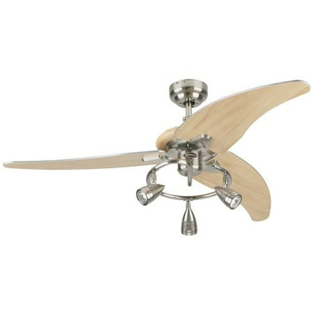 Westinghouse 7850500 48 Brushed Nickel 3 Blade Ceiling Fan