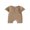 Coffee, variant on Bagilaanoe Newborn Baby Girl Boys Summer Jumpsuit Short Sleeve Bodysuit 3M 6M 12M 18M Infant Casual One Piece Romper