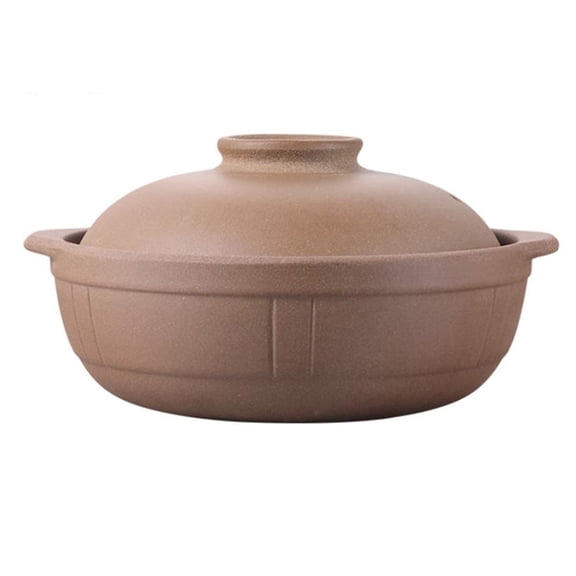 Ceramic Cooking Pot,Clay Casserole Dish,Japanese Donabe Nonstick Stew Pot,Earthen Hot Pot for Soup Stews Casseroles and Oats Practical