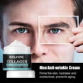 thumbnail image 2 of Crema antiarrugas de colágeno para hombres, con ácido hialurónico, hidratante, antiedad, reafirmante y lifting, 2 unidades, 50 g, 2 of 4