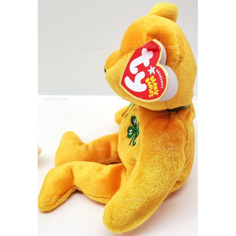 Ty Beanie Baby: 4-H the Bear - USA exclusive | Stuffed Animal