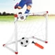 thumbnail image 1 of Red de portería de fútbol ANGGREK Practique porterías de fútbol mini para interiores y exteriores 86 x 40 x 55 cm, 1 of 8