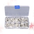 thumbnail image 3 of BRIGHTFUFU Conector de alambre de tope 200pcs Conector de cobre estampado de estampar Terminal Terminal Terminal Bars Terminales Bares Conectores Kit, 3 of 7
