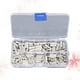 thumbnail image 3 of BRIGHTFUFU Conector de alambre de tope 200pcs Conector de cobre estampado de estampar Terminal Terminal Terminal Bars Terminales Bares Conectores Kit, 3 of 7