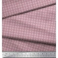 thumbnail image 3 of Soimoi Polyester Crepe Fabric Geometric Small Print Fabric by The Yard 52 Inch Wide, 3 of 3