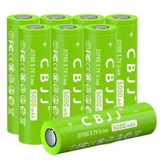 3.7V 21700 Rechargeable Battery Lithium 5000mAh for LED  Flashlight,Toys,Headlamps, RC Cars,Garden Lights and Other Electronic  Devices - Walmart.com