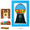 Blue, variant on 2-in-1 Red Candy Dispenser Picture Frame Wall with 3 Mini Bags, For Candies, Nuts, Dog & Cat Treats, Perfect for Holidays & Special Occasions Gifts