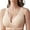 Beige, variant on Ease Blooming Bra for Seniors, EaseBlooming Bra, Front Closure Ultra Soft Comfort, Front Crossover Supportive Wireless