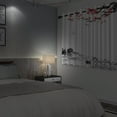 thumbnail image 5 of Lfeey Blackout Landscape Curtains, Japanese Ink and Plum Blossom Curtain, 2 Pcs, White, 42x72inch, 5 of 5