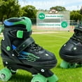 thumbnail image 4 of JZY Kids Adjustable Roller Skates with Light-Up Wheels - Beginner-Friendly for Ages 3-12, 4 of 7