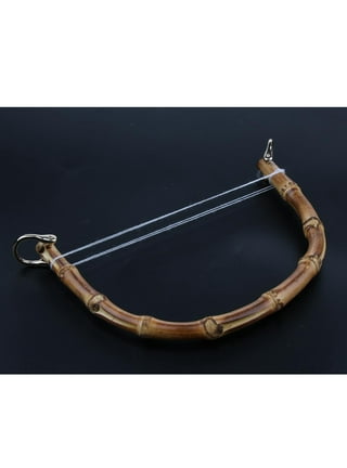 Round bamboo purse handles clearance