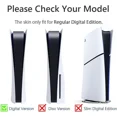 thumbnail image 2 of For PS5 Digital Edition Skin - Regular Digital Edition Console and Controller Accessories Cover Skins PS5 Controller Skin Gift ps5 Skins for Console Full Set PS5 Skin Spider, 2 of 6