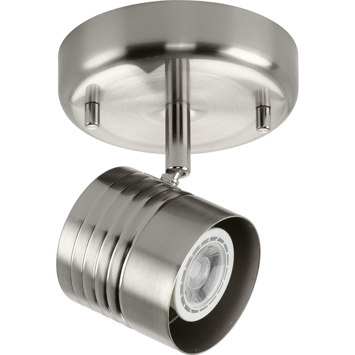 commercial outdoor wall light circular open black 38w emergency fitting 