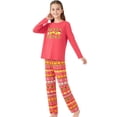 thumbnail image 2 of Topgal Little Boys Girls Christmas Pajamas Set Santa Squad Long Sleeves 2-Piece Sleepwear Size 6, 2 of 3