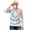 ze-Mint Green, variant on Mens Hoodie Shirt UPF 50 Long Sleeve Fishing Shirt UV Protection Quick Drying Shirt Big and Tall Gradient Print Outdoor T-Shirt with Mask