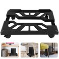 thumbnail image 1 of CRILSTYLEO Computer Tower Stand Mobile CPU Stand Black 1Pcs for Home Use Back to School, 1 of 8