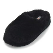 Ladies Plush Black Clog