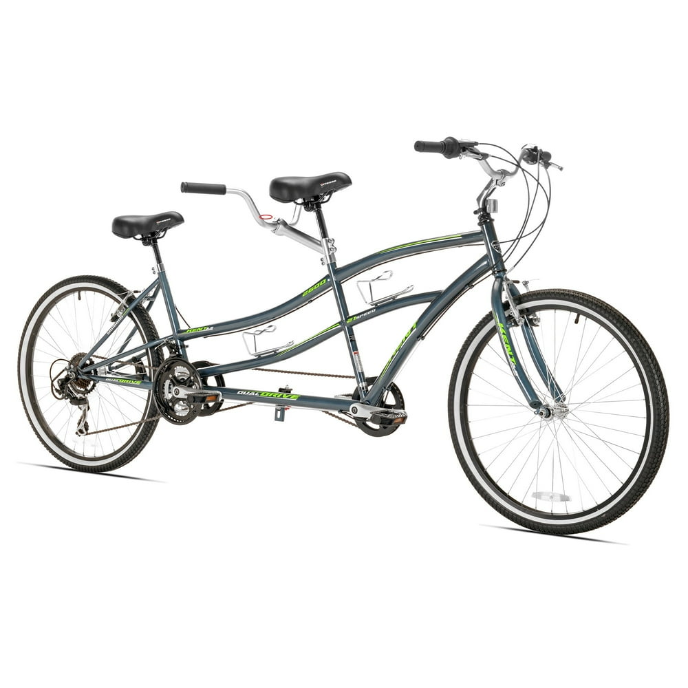 Kent 26" Dual Drive 21 Speed Step Over Frame Tandem Bicycle for 2
