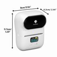 thumbnail image 2 of Phomemo Phomemo 1pc Label Makers- M110 Wireless Label Printer With 1 Roll 40x30mm/ 1.57" X 1.18" Thermal Sticker Label, Sticker Printer For Store Owner, Small Business, Office, Address, Log, 2 of 4