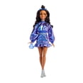 thumbnail image 4 of Muñeca Mattel Barbie Deluxe Cabello Castaño y Cojunto Azul Metálico, 4 of 7