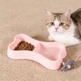 thumbnail image 4 of Dpityserensio Pet Double-use Bowl Bones-shaped Cats And Dog Bowl Integrated Feeding And Watering Pet Food Bowl Against-fall Pet Bowl Suitable For Pet Feeding Supplies, 4 of 6