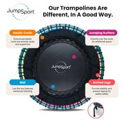 JumpSport 250 Workout Rebounder for Adults, 39 Mini Fitness Trampoline