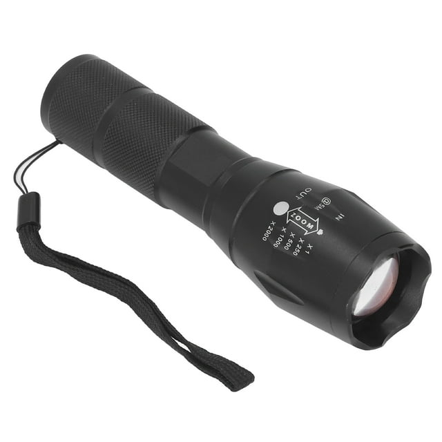 Lámpara LED De Mano IPX54 Impermeable Retráctil Foco Luz Verde Modo único Forma Recta Linterna Pequeña Para Caza Para Inspección ANGGREK Otros