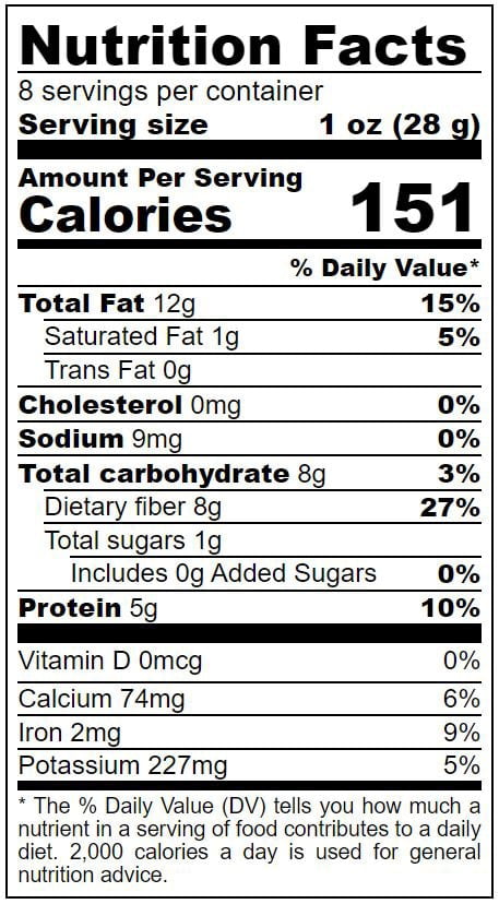 Organic Brown Milled Flax Seeds, 8 Pounds — Non-GMO, Raw, Vegan, Kosher — by Food to Live