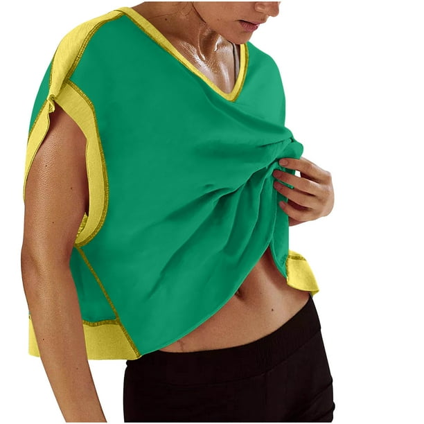 Tops de Cuello Redondo para las Mujeres de Manga Corta Impresa Casual, Camiseta de Moda para Uso Diario Y de Fiesta