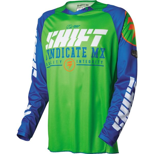 green motocross jersey