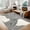 Black/White, variant on Kojooin 9x12 FT Area Rugs,Abstract Line Geometic Rug,Modern Rug Non Slip Carpet,Black/White