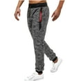 thumbnail image 4 of Holiday Clearance! AIEOTT Mens Sweatpants with Zipper Pockets Elastic Bottom Athletic Pants Drawstring Joggers Pants Warm Winter Sweat Pants, 4 of 7