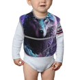 thumbnail image 6 of Kdxio Purple Sky Wolf Bibs For Babies, Baby Bibs for Eating, Toddler Bibs, Waterproof Bibs, Feeding Bibs, for Toddlers, Boys, Girls, 6 of 8