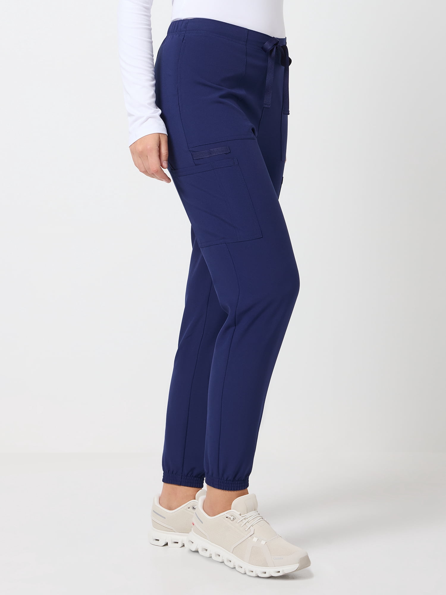 Scrubstar Core Essentials Women’s Drawstring Cargo Jogger Scrub Pant, Sizes XS–3XL