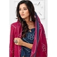 thumbnail image 3 of Cotton Casual Wear Designer Indian Pakistani Stitched Churidar Salwar Kameez Suits ( Blue, S - 38 ), 3 of 5